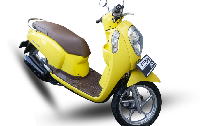 Bali scooter available for daily, weekly and monthly rental – view 4